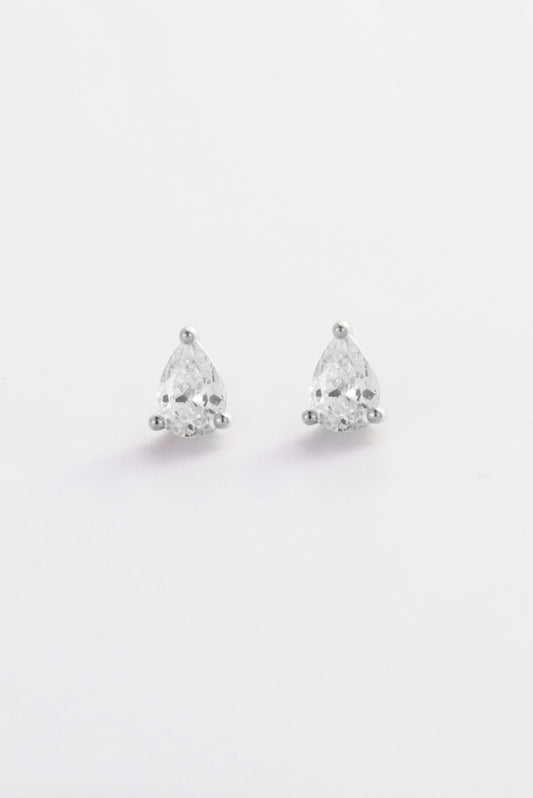 Zafino Esther Crystal Stud Earrings Silver | Women's Jewellery | Gretel Lane