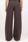 Stories Be Told Fierce Low Rise Stretch Wide Leg Pants Chocolate | Women's Pants | Gretel Lane