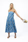 Fleur Sway Dress (Blue/Stone)