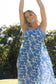 Fleur Sway Dress (Blue/Stone)
