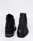 Django & Juliette Women's Black Leather Twin Zip Floriss Ankle Boot | Gretel Lane