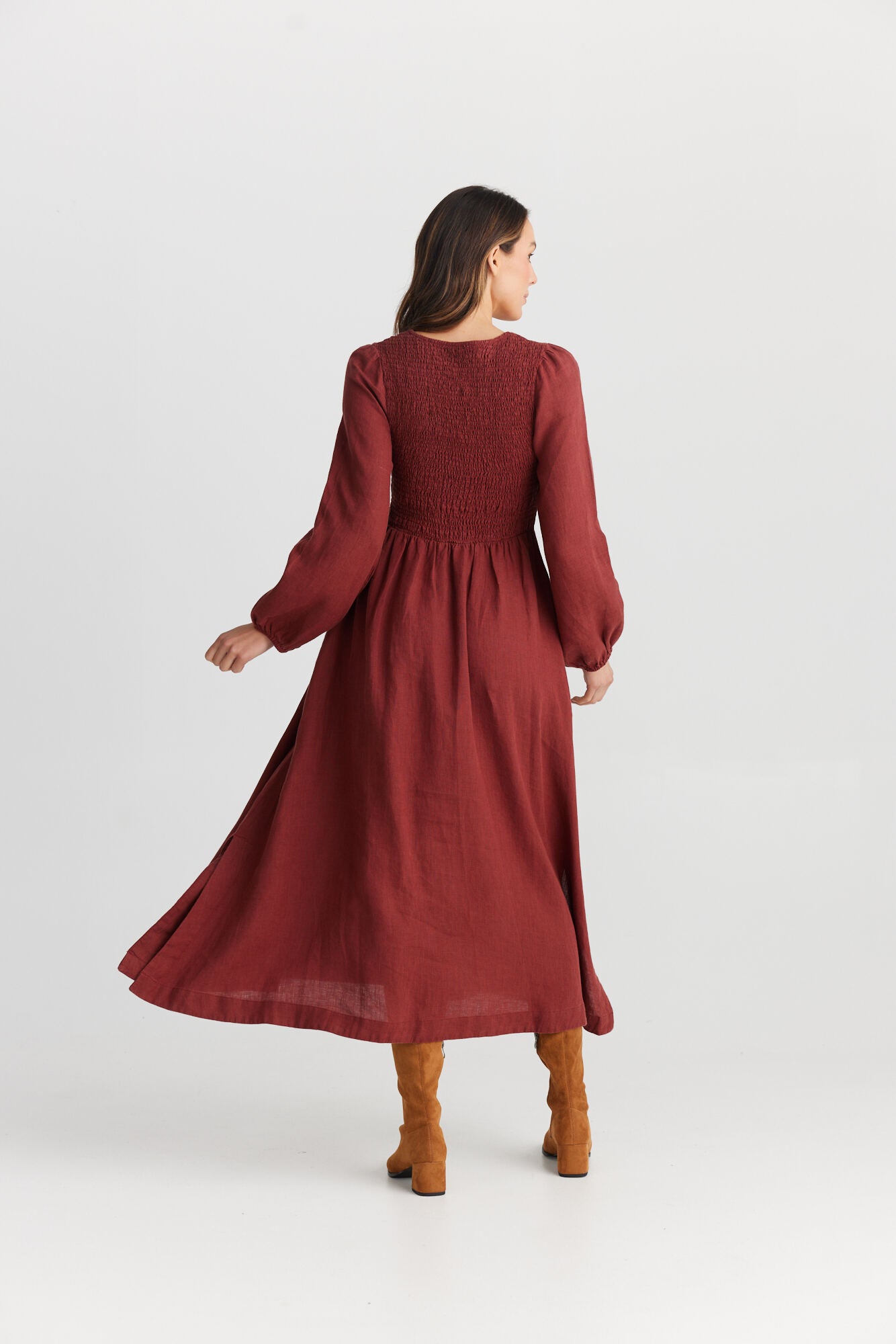 Franscisco Dress (Wine)