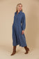 Freya Dress (Denim)