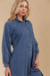 Freya Dress (Denim)