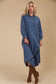 Freya Dress (Denim)