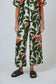 Naturals by O&J GA398 - Linen Full Length Wide Leg Pants Tuileries Print | Women's Clothing | Gretel Lane