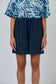 Naturals by O&J GA477 Women's Linen Knee-length Shorts Eclipse | Women's Clothing | Gretel Lane