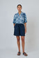 Naturals by O&J GA477 Women's Linen Knee-length Shorts Eclipse | Women's Clothing | Gretel Lane