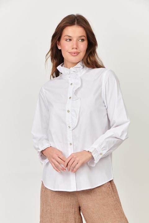 GA491 (White Poplin)