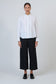 Womens White Linen Pintuck Shirt | Gretel Lane