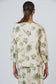 Green Floral Women's Linen Blouse | Gretel Lane