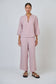 Naturals by O&J GA698 Women's Linen Wide Leg Pants Radish | Women's Clothing | Gretel Lane