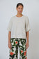 Naturals by O&J GA721 - Linen Short Sleeve Top Sand | Women's Clothing | Gretel Lane
