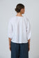 Naturals GA727 Women's Linen Ballon Sleeve Blouse White | Women's Clothing | Gretel Lane