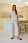 Naturals by O&J GA734 Women's Linen Button Through Short Sleeve Shirt Travertine | Women's Clothing | Gretel Lane