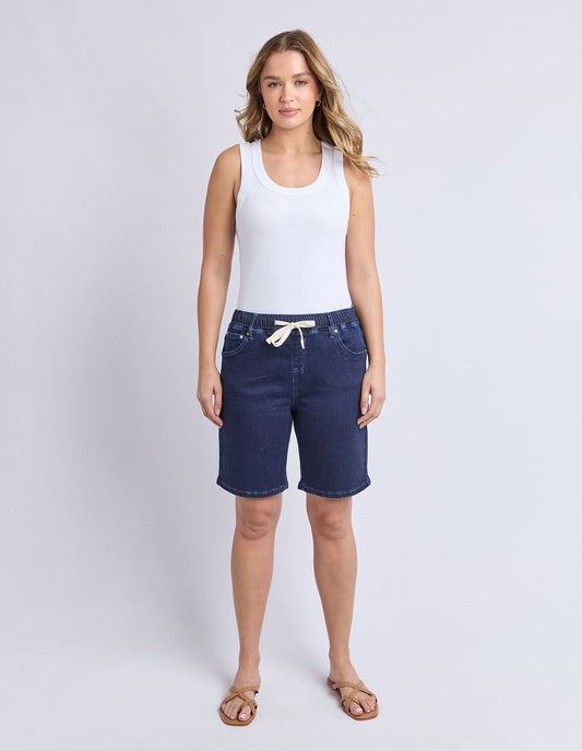 Gabby Bermuda Short (Dark Indigo)