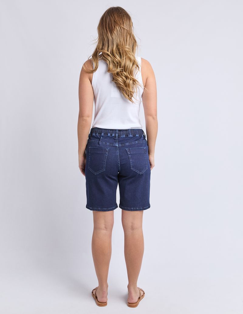 Gabby Bermuda Short (Dark Indigo)
