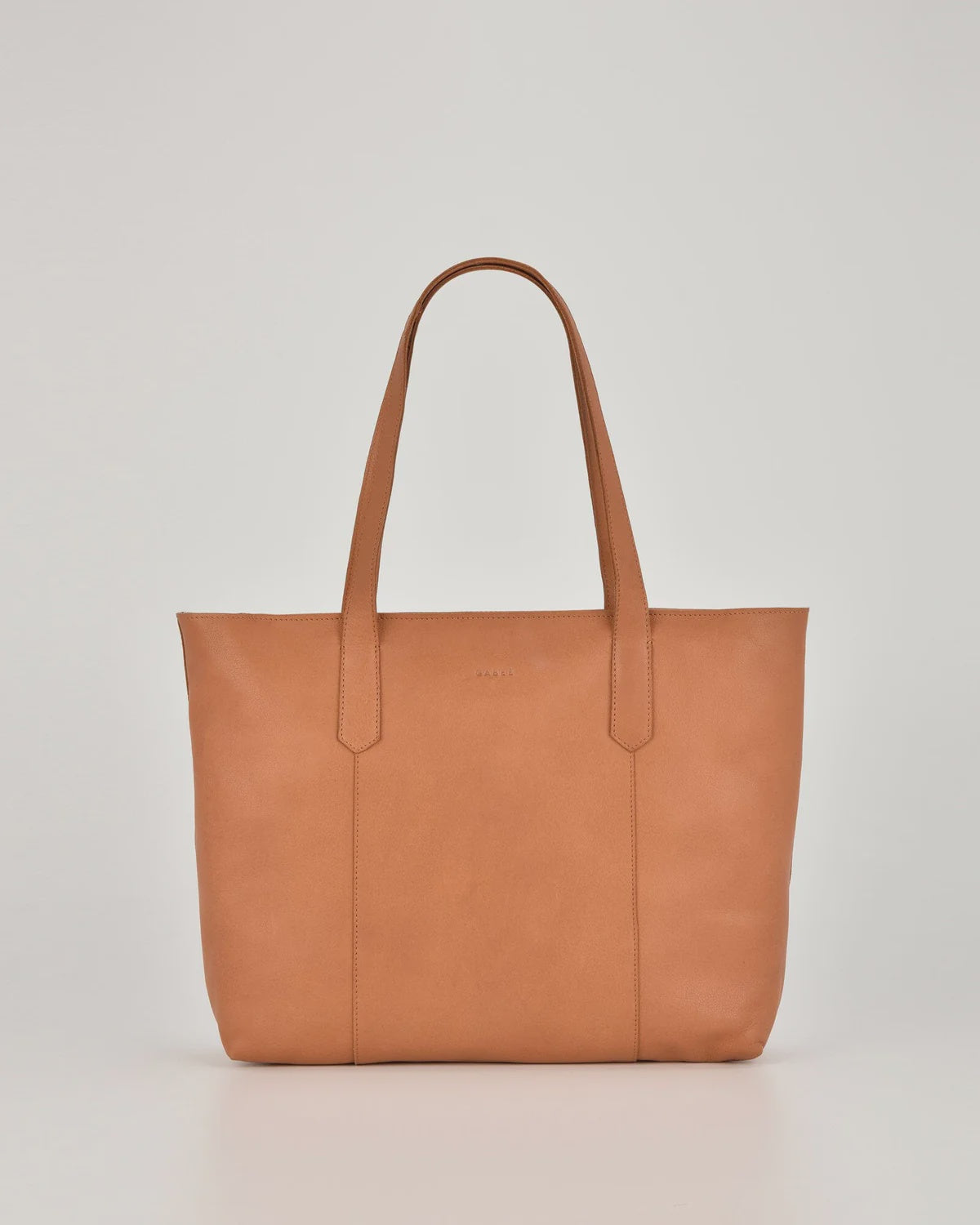 Genine Leather Tote (Tan)