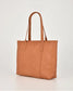 Genine Leather Tote (Tan)
