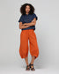 Boom Shankar Guru 3/4 Cotton Pant Rust | Women's Pants | Gretel Lane