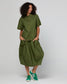 Boom Shankar | Guru Cotton Balloon-style Skirt Chive | Women's Clothing | Gretel Lane