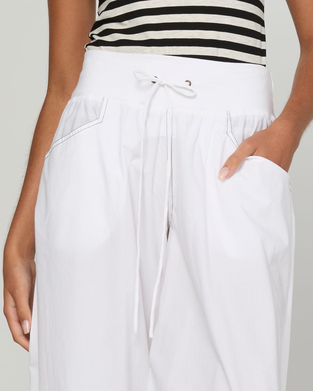 Boom Shankar Guru 3/4 Cotton Pant Coconut | Women's Pants | Gretel Lane