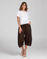 Boom Shankar Women's 3/4 Brown Cotton Guru Pant | Gretel Lane