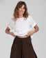 Boom Shankar Women's 3/4 Brown Cotton Guru Pant | Gretel Lane