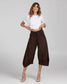 Boom Shankar Women's 3/4 Brown Cotton Guru Pant | Gretel Lane