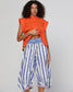 Boom Shankar Guru 3/4 Cotton Pant Ocean Stripe | Women's Pants | Gretel Lane