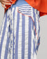 Boom Shankar Guru 3/4 Cotton Pant Ocean Stripe | Women's Pants | Gretel Lane