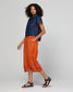 Boom Shankar Guru 3/4 Cotton Pant Rust | Women's Pants | Gretel Lane
