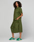 Boom Shankar | Guru Cotton Balloon-style Skirt Chive | Women's Clothing | Gretel Lane
