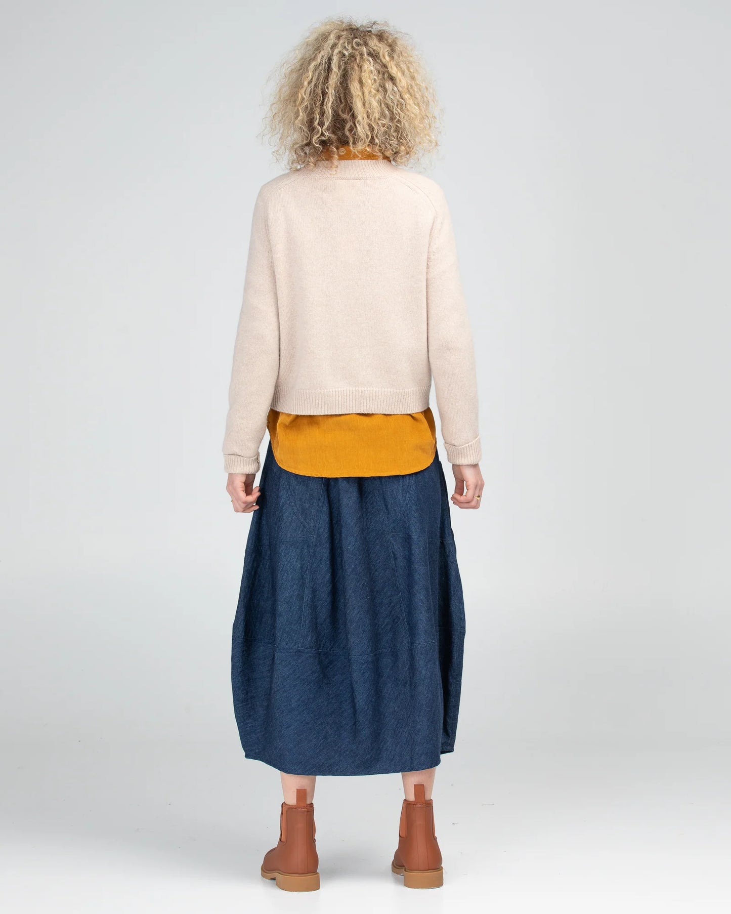 Guru Skirt (Dark Denim)