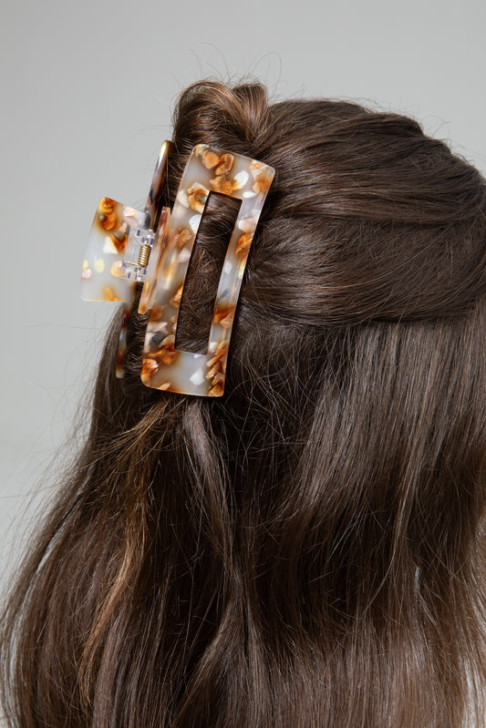Wildside Hair Claw (Brown Marble)