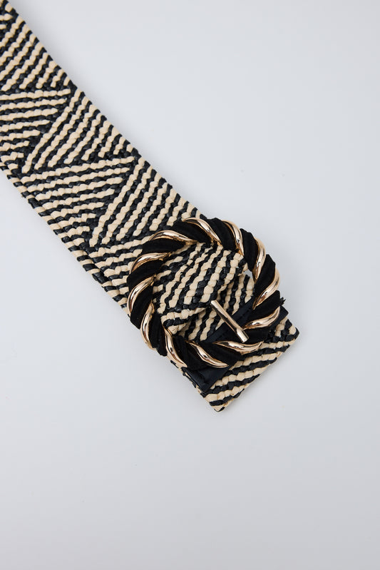 Bella Belt (Black Stripe)