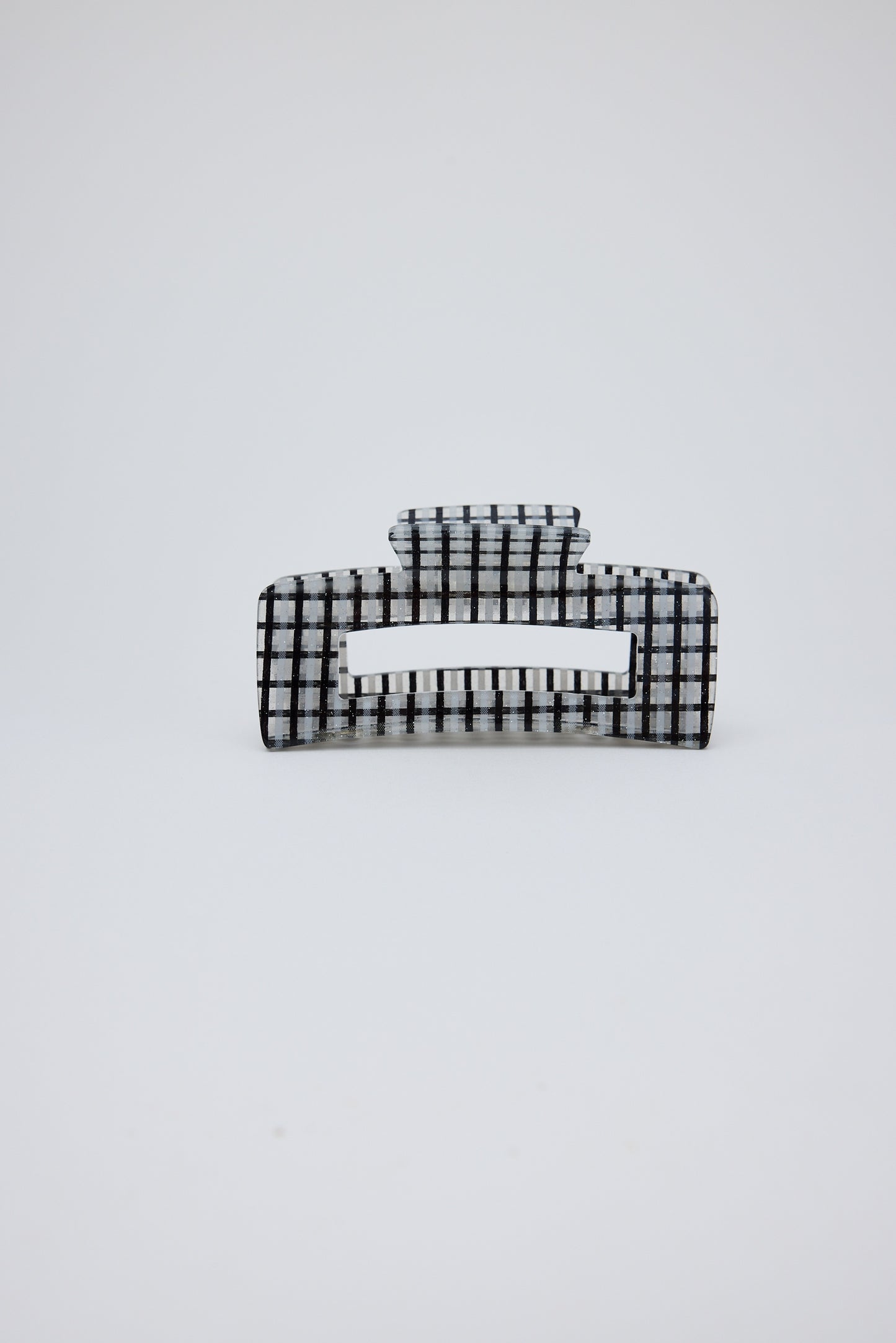 Janey Hair Claw (Navy Check)
