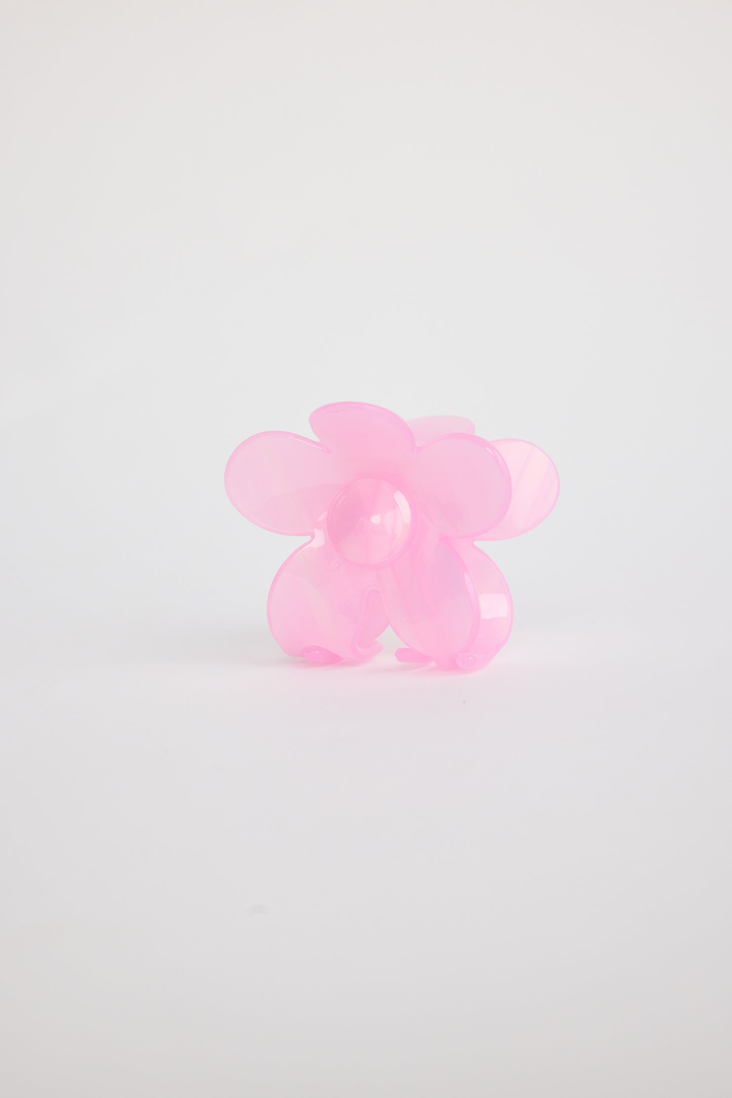Flower Power Hair Claw (Pink)