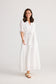 Lynwood Dress (White Gauze)