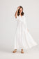 Lynwood Dress (White Gauze)