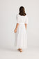 Lynwood Dress (White Gauze)