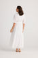 Lynwood Dress (White Gauze)