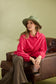 Island Shirt (Hibiscus Stripe)