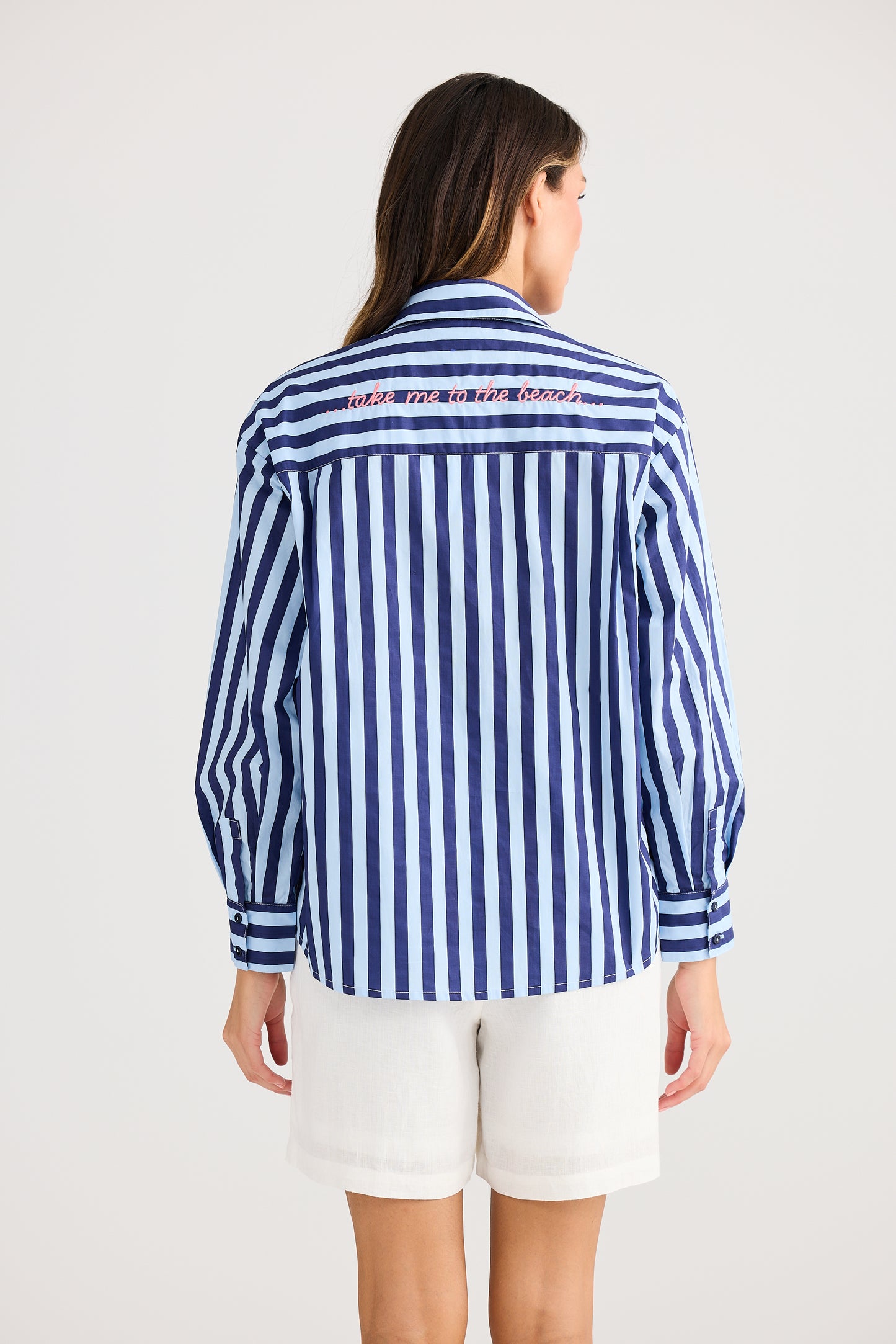 Adrift Shirt (Blue Stripe)