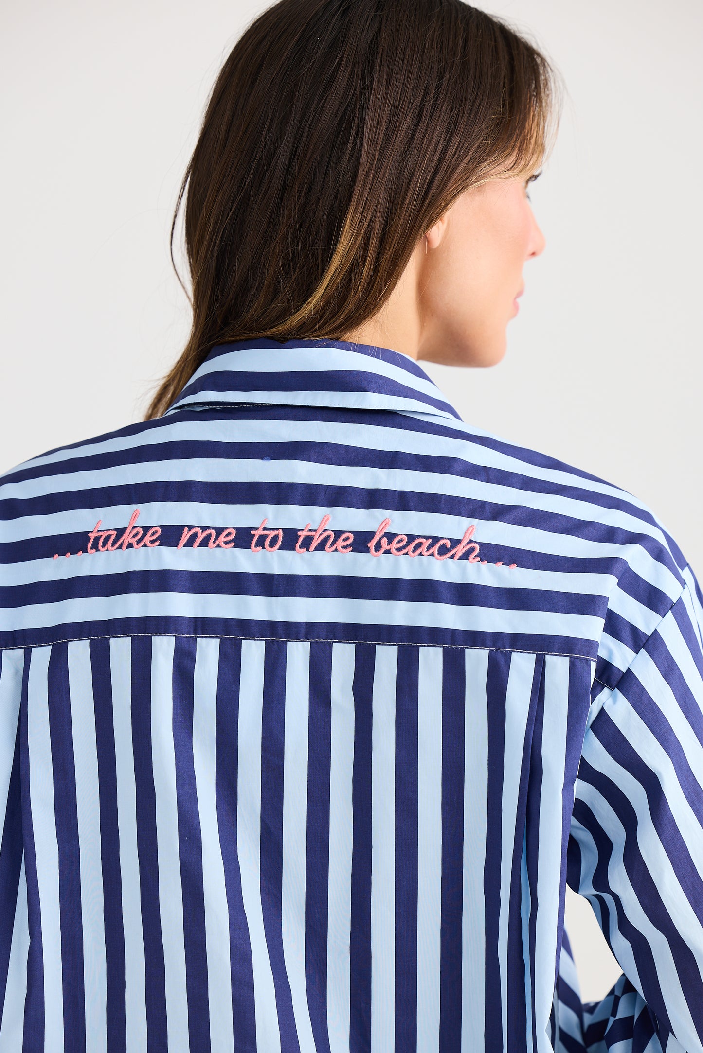 Adrift Shirt (Blue Stripe)