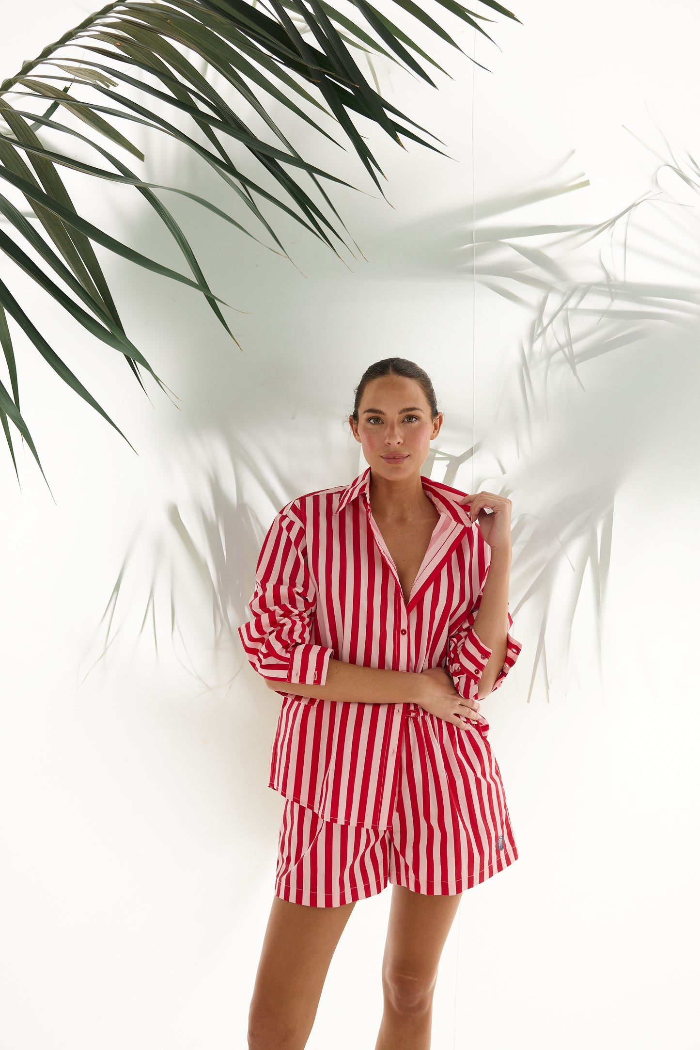 Adrift Shirt (Red Stripe)