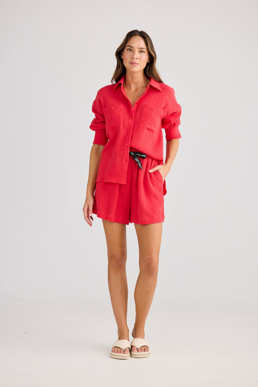 Coral Shirt (Red)