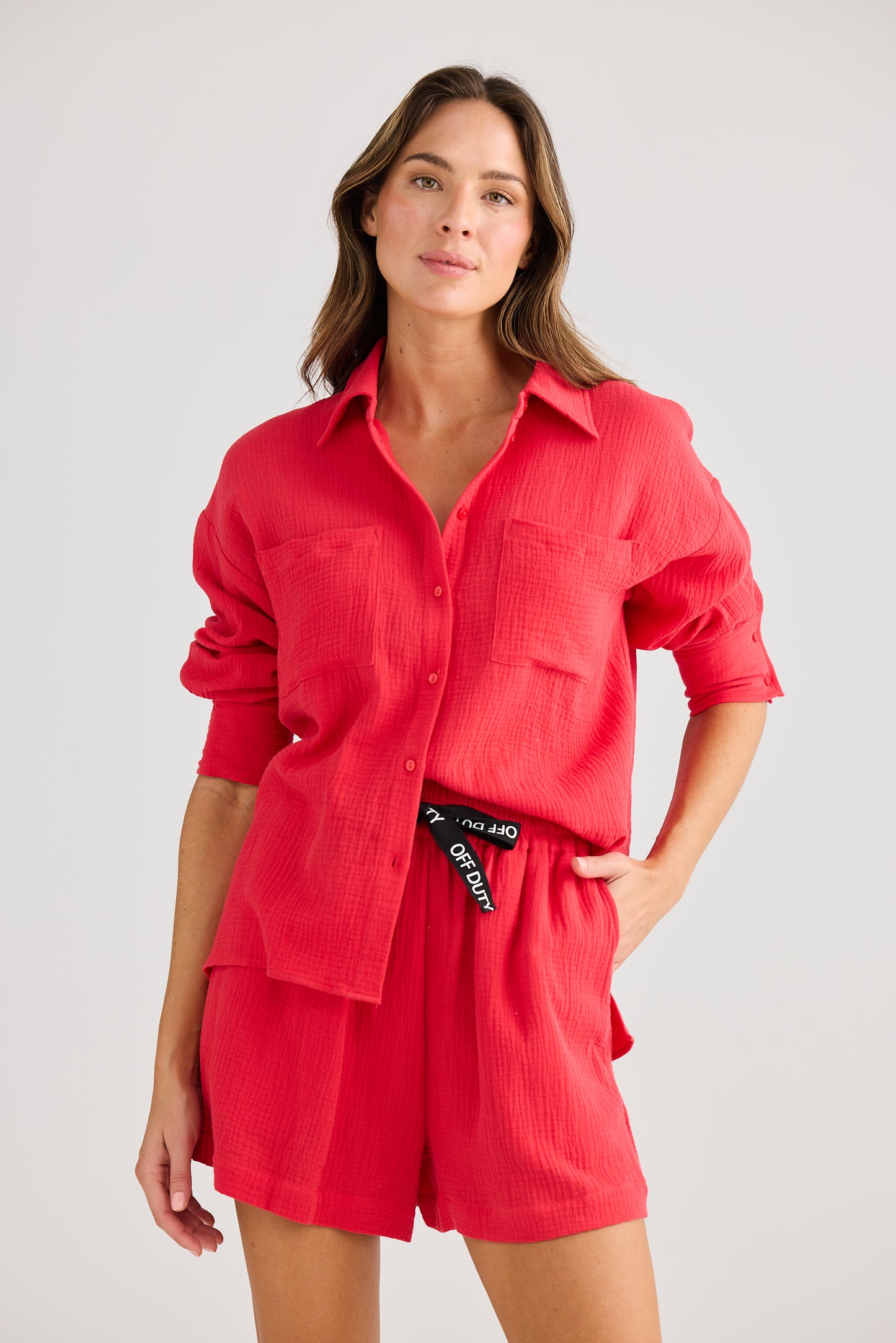 Coral Shirt (Red)