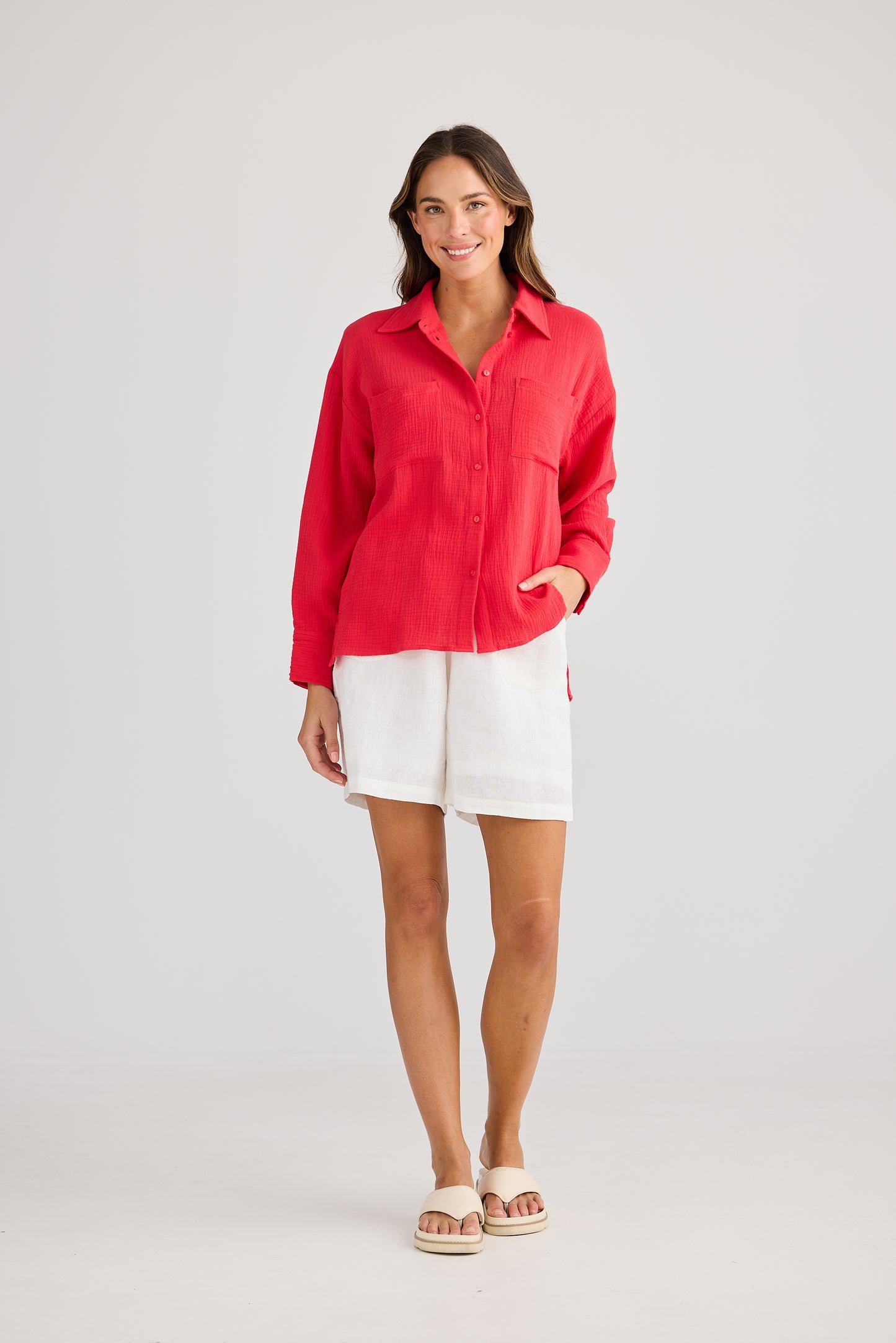 Coral Shirt (Red)