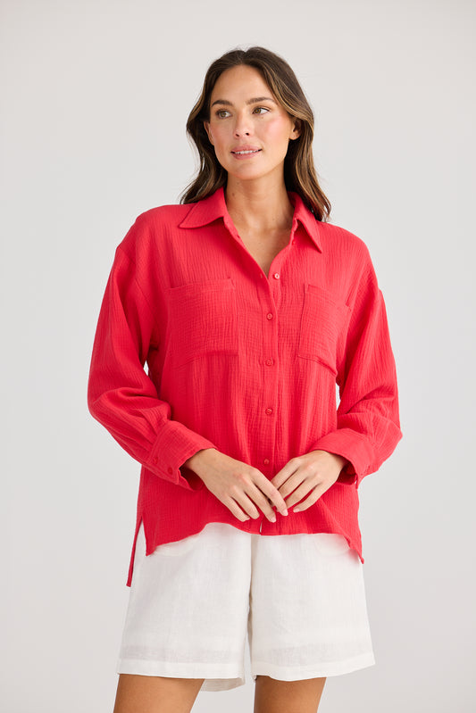 Coral Shirt (Red)